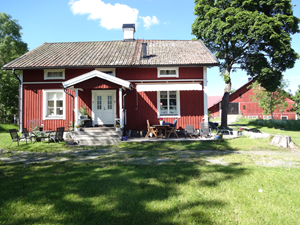 Stallgång från öster